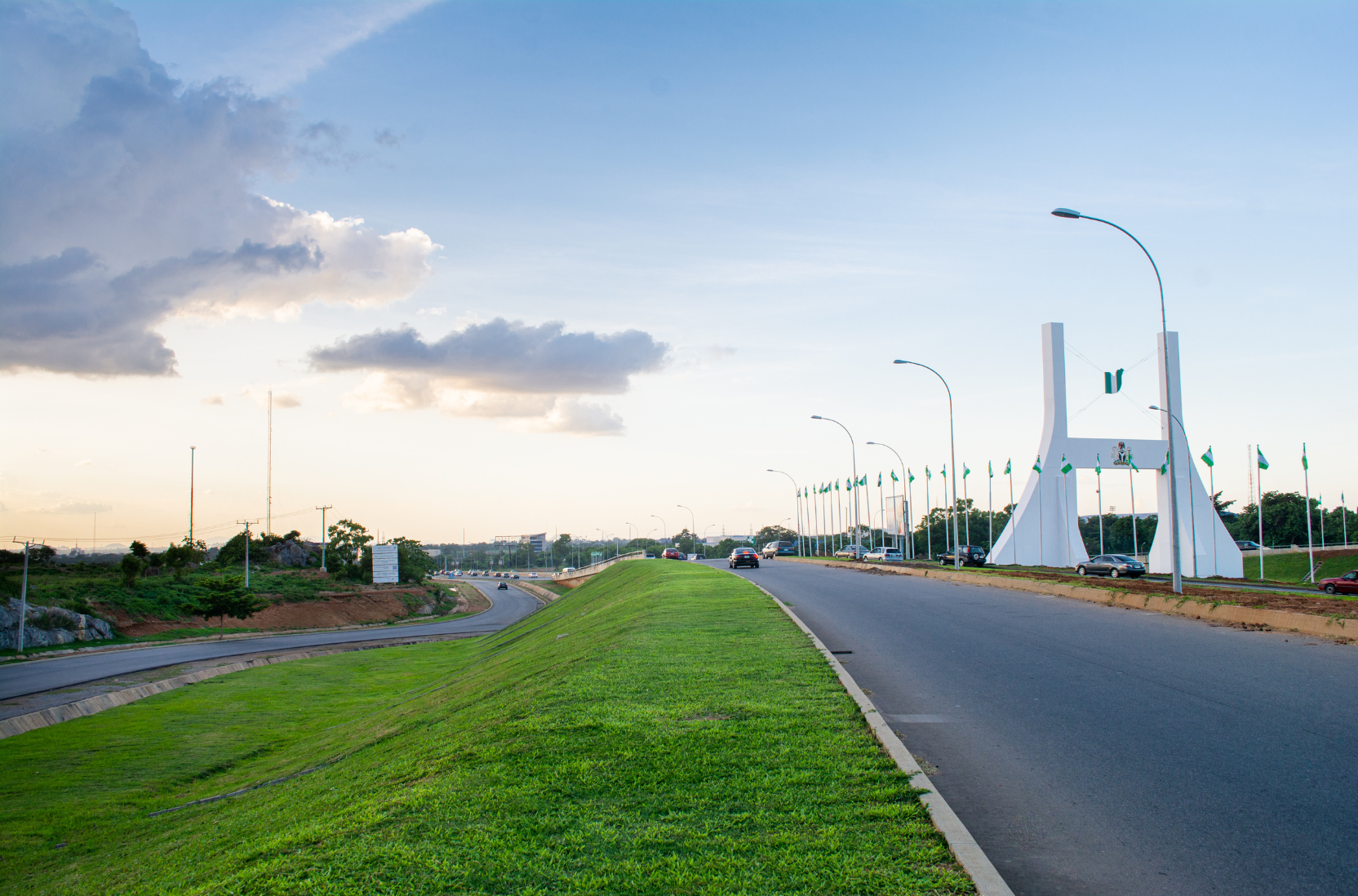 Abuja, Nigeria Landscape at sunset - Canva images v2